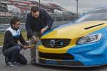 Volvo S60 Polestar Art Car WTCC by Bernadotte and Kylberg 2016 года